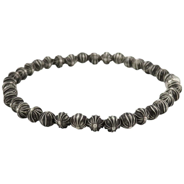 CHROME HEARTS 
BEAD 6MM CH Cross 
6MM Beads Bracelet