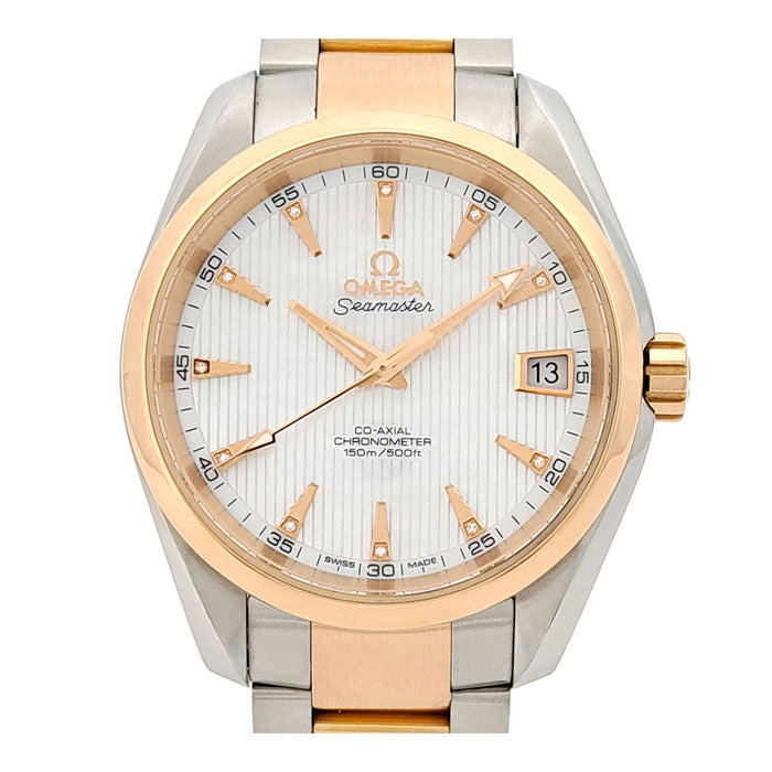 OMEGA 
Seamaster Aqua Terra Overhauled 
With box