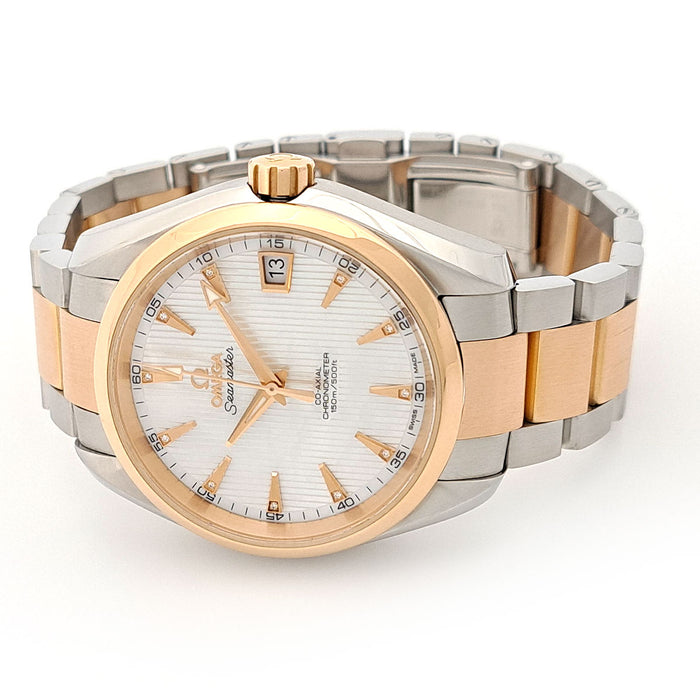 OMEGA 
Seamaster Aqua Terra Overhauled 
With box