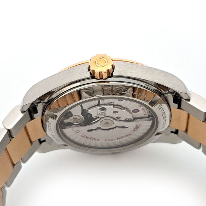 OMEGA 
Seamaster Aqua Terra Overhauled 
With box