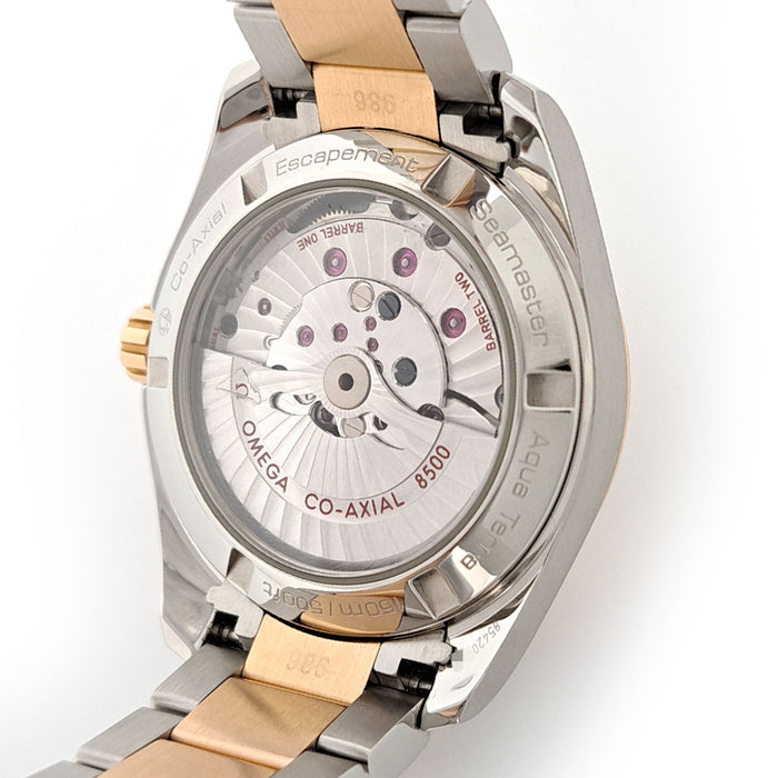 OMEGA 
Seamaster Aqua Terra Overhauled 
With box