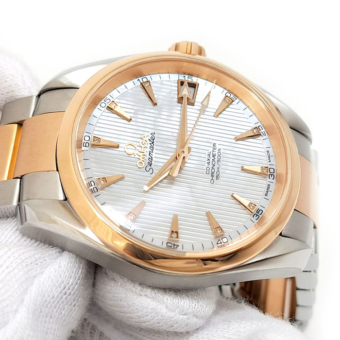 OMEGA 
Seamaster Aqua Terra Overhauled 
With box