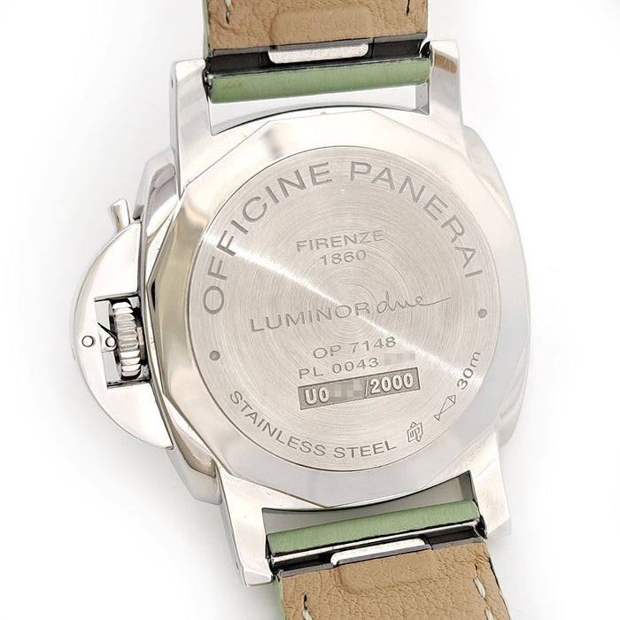 OFFICINE PANERAI 
Luminor Due 
Avec boîte et garantie