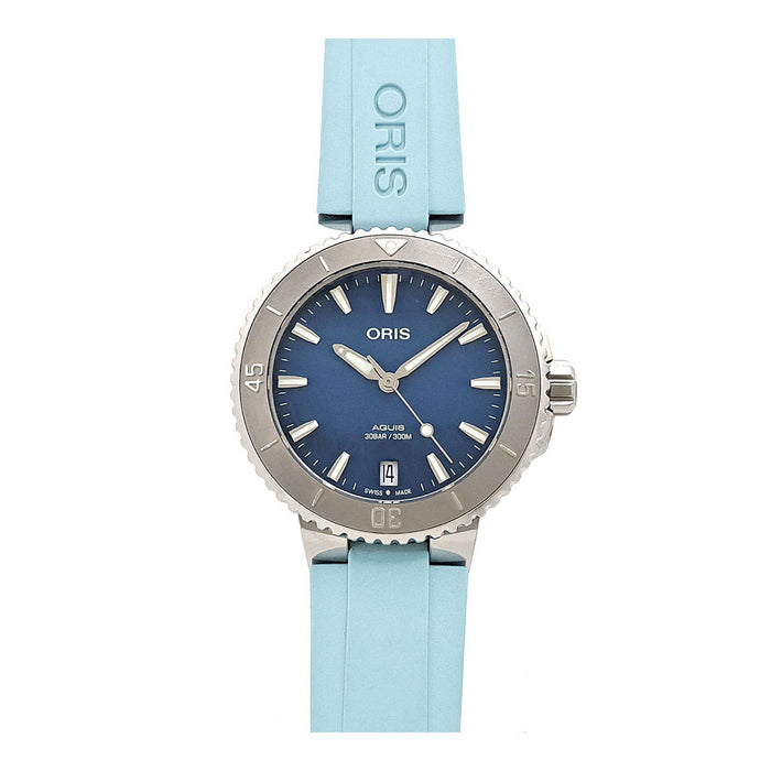 ORIS 
Aquis Date 
With box and warranty card