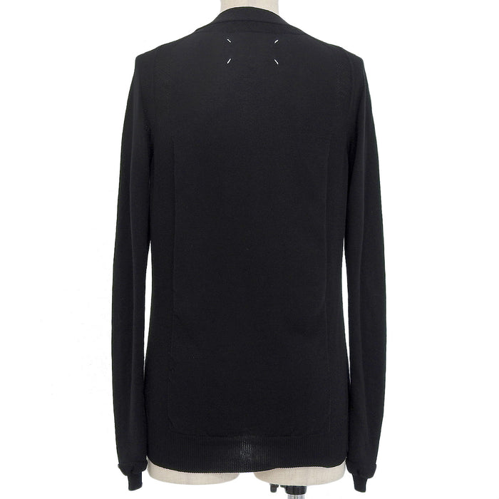 Maison Margiela 
コットン 
切替 ニット カーディガン