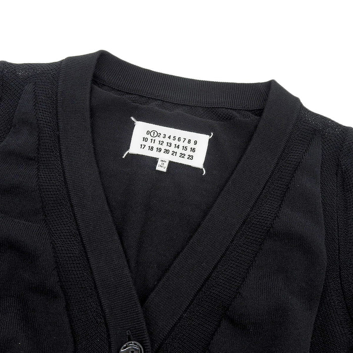 Maison Margiela 
コットン 
切替 ニット カーディガン