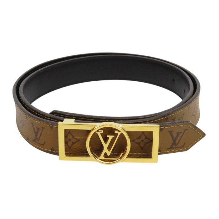 LOUIS VUITTON
LV Logo Gold Color Metal
Dauphine 25MM Reversible Belt