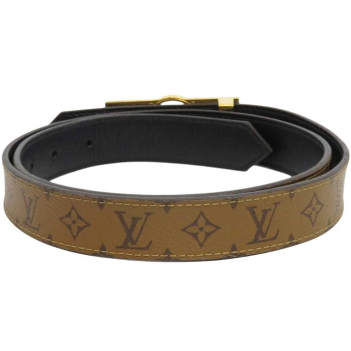 LOUIS VUITTON
LV Logo Gold Color Metal
Dauphine 25MM Reversible Belt