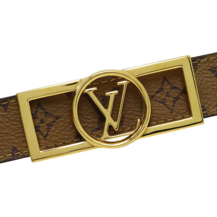 LOUIS VUITTON
LV Logo Gold Color Metal
Dauphine 25MM Reversible Belt