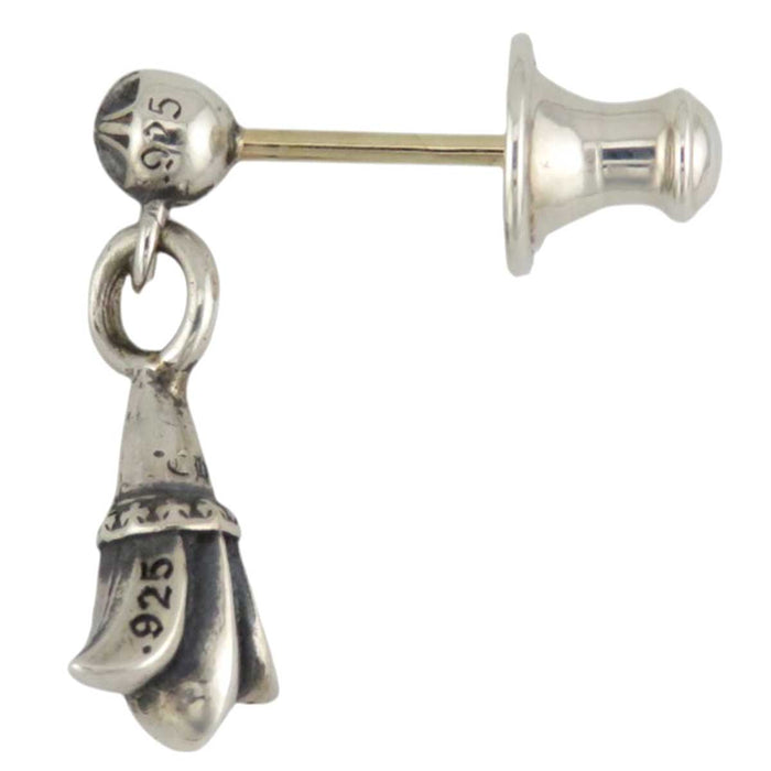 CHROME HEARTS
MINI CRSSTAIL LINK 2016 Engraving Silver
Mini Cross Tail Link Earring Single Use