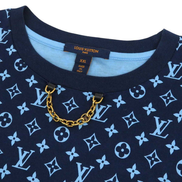 LOUIS VUITTON 
モノグラムチェーン 
ミックス モノグラム ショートスリーブ Tシャツ