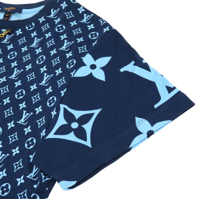 LOUIS VUITTON 
モノグラムチェーン 
ミックス モノグラム ショートスリーブ Tシャツ