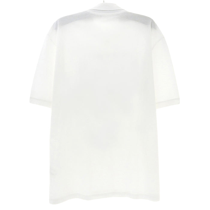 LOUIS VUITTON 
LV brodé coton 
Polo piqué logo brodé