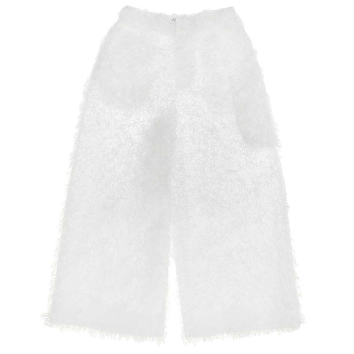 ISSEY MIYAKE 
ISSEY MIYAKE シアー 
フリンジ ワイドパンツ