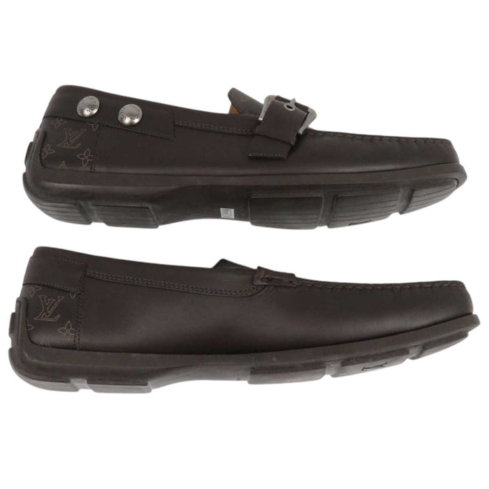 LOUIS VUITTON 
LV 
モノグラム レザー ドライビングシューズ