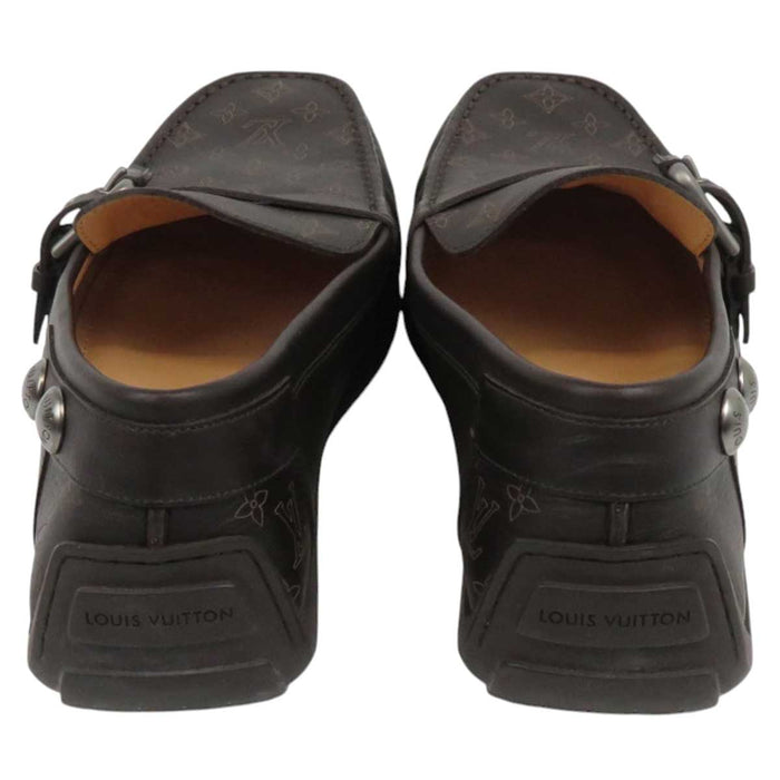 LOUIS VUITTON 
LV 
モノグラム レザー ドライビングシューズ