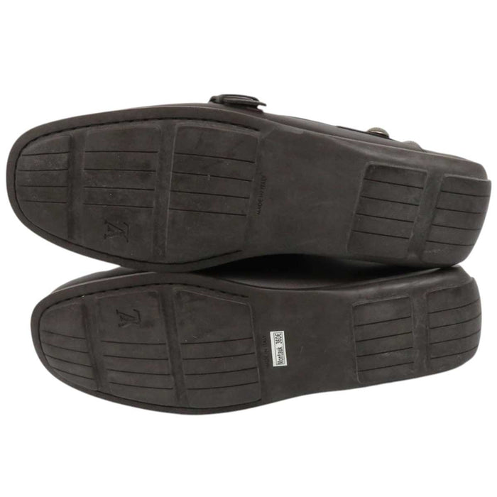 LOUIS VUITTON 
LV 
モノグラム レザー ドライビングシューズ