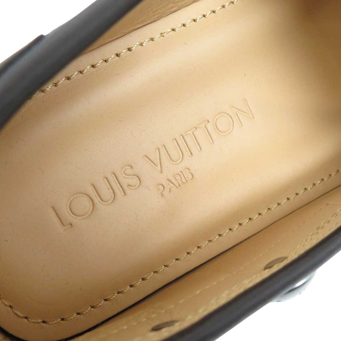 LOUIS VUITTON 
LV 
モノグラム レザー ドライビングシューズ