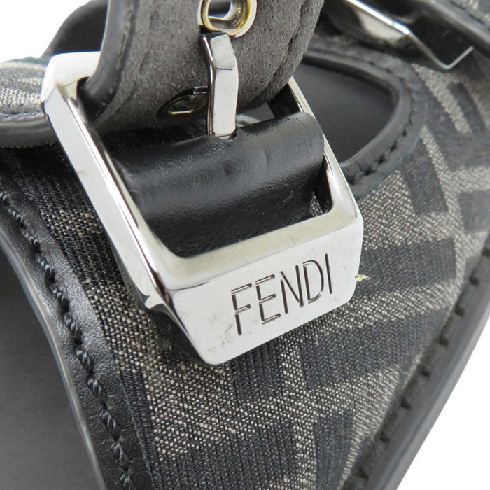 FENDI 
FF柄 ジャカード ファブリック 
ズッカ柄 フィール サンダル