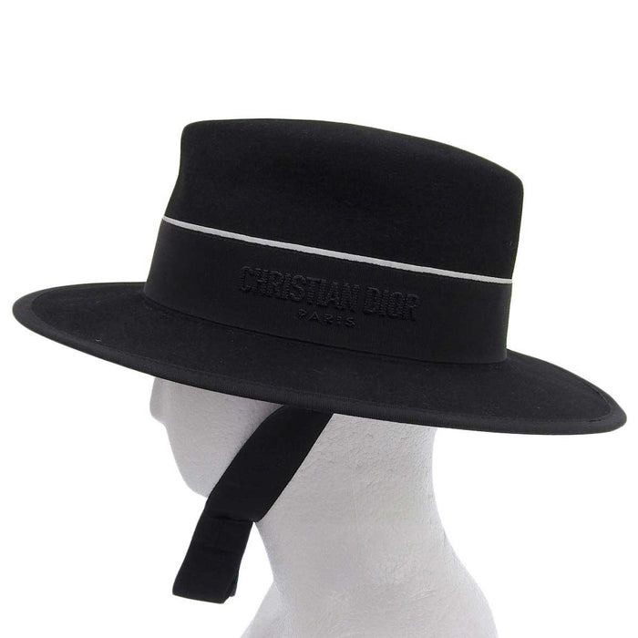 Dior 
ロゴ グログランベルト 
ラビット フェルト ハット