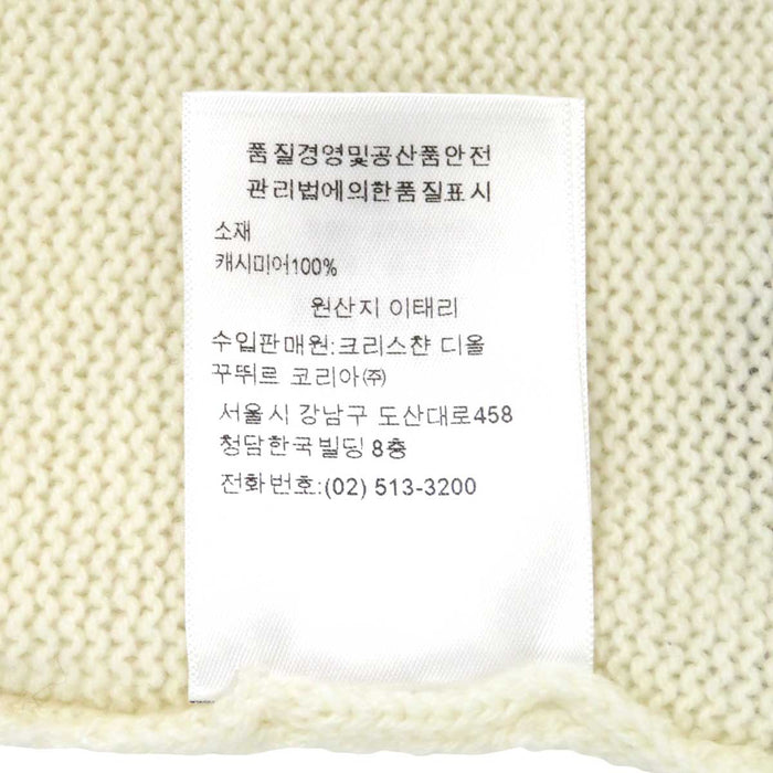 Dior 
ロングスリーブ 
ロゴ スター カシミヤ ニット