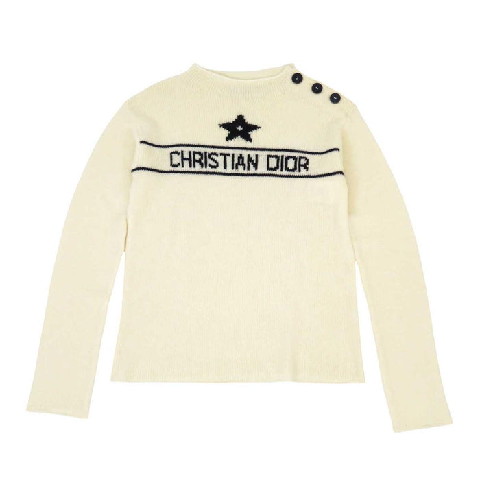 Dior 
ロングスリーブ 
ロゴ スター カシミヤ ニット
