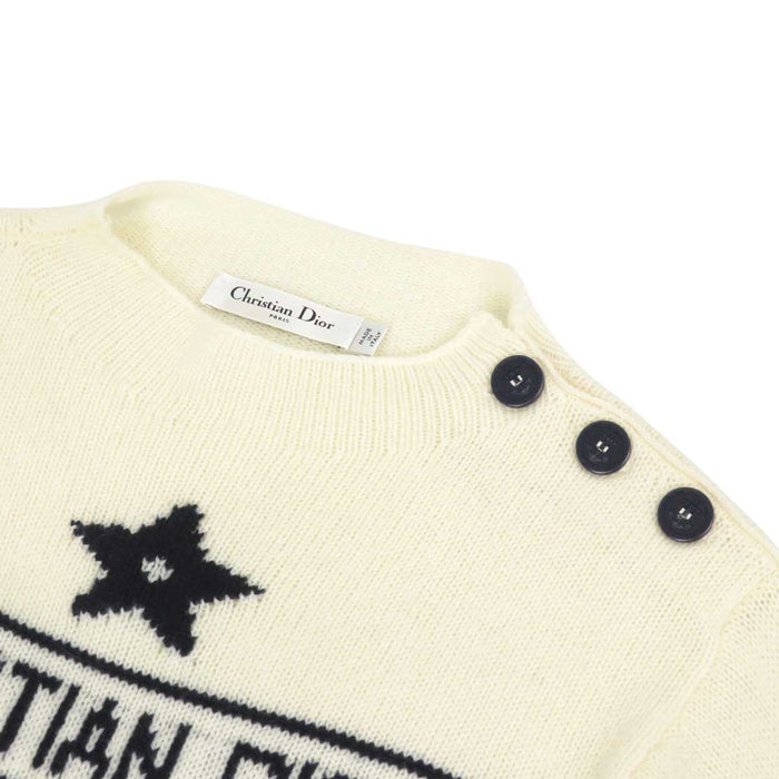 Dior
Long Sleeve
Logo Star Cashmere Knit