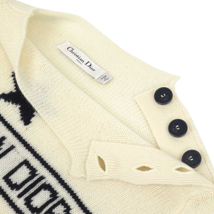 Dior 
ロングスリーブ 
ロゴ スター カシミヤ ニット