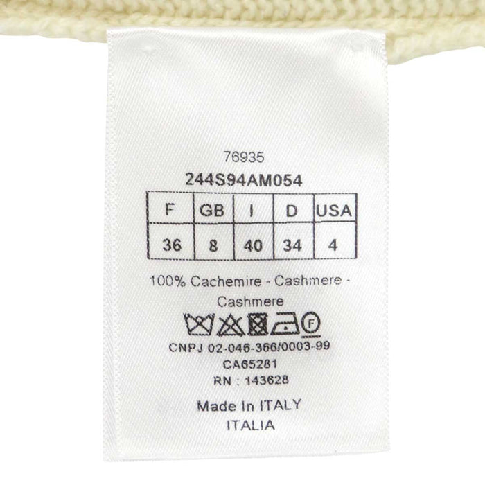 Dior 
ロングスリーブ 
ロゴ スター カシミヤ ニット