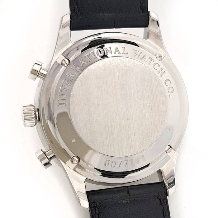 IWC 
Portuguese Chronograph 
With box and warranty card