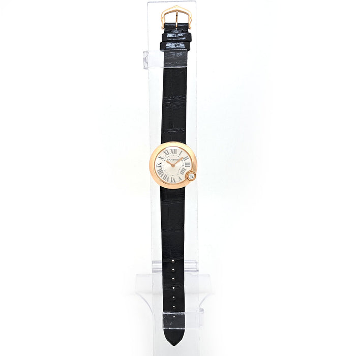 CARTIER 
Orologio Ballon Blanc de Cartier con diamanti 
Con scatola e garanzia