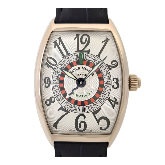 FRANCK MULLER 
Tonneau Courbe Vegas 
Avec boîte et garantie