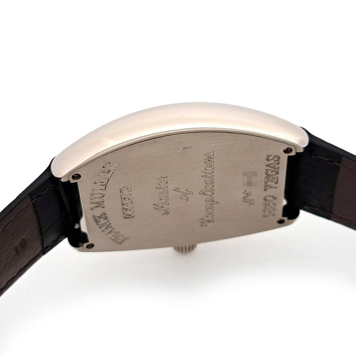 FRANCK MULLER 
Tonneau Courbe Vegas 
Avec boîte et garantie