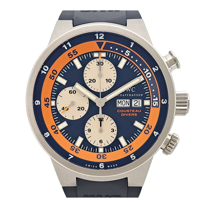 IWC 
Aquatimer Chronograph "Cousteau Divers" 
With box and warranty card