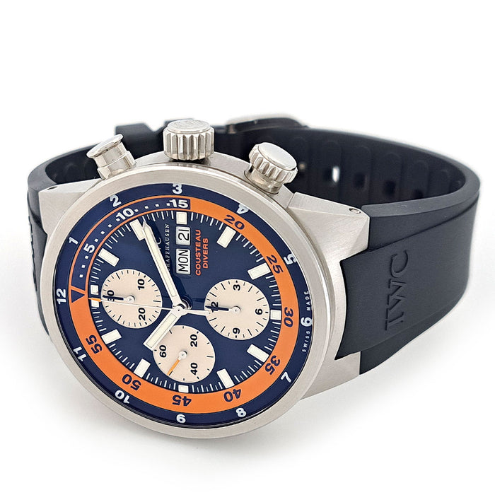 IWC 
Aquatimer Chronograph "Cousteau Divers" 
With box and warranty card