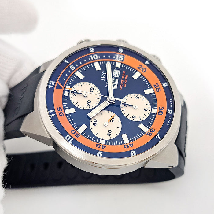 IWC 
Aquatimer Chronograph "Cousteau Divers" 
With box and warranty card