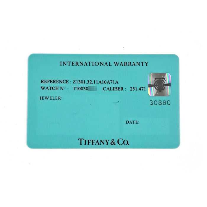 TIFFANY&Co. 
阿特拉斯 
附带证书