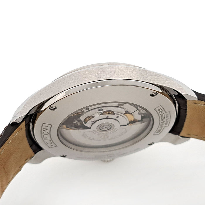 Baume & Mercier 
クリフトン デイト 
箱ギャラ付