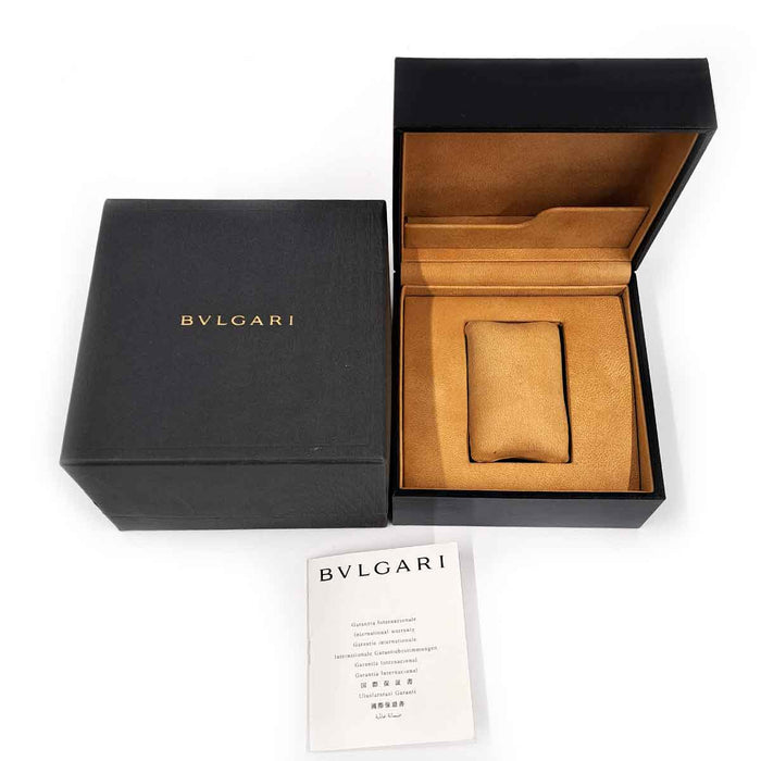 BVLGARI 
アショーマ　クロノグラフ 
箱ギャラ付
