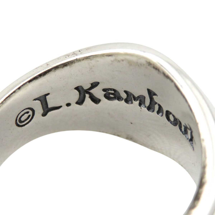 LONE ONES
Large
Silk Ring L
Leonard Kamhort Engraving