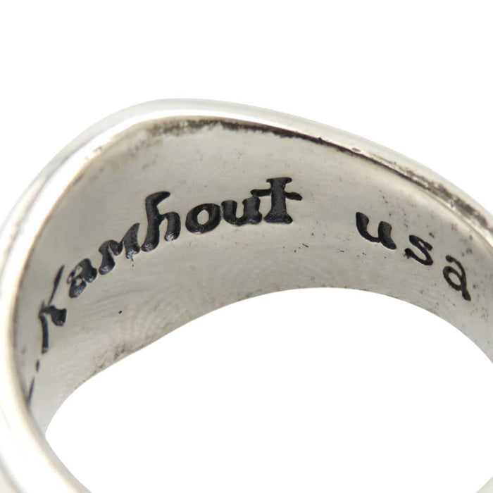 LONE ONES
Large
Silk Ring L
Leonard Kamhort Engraving