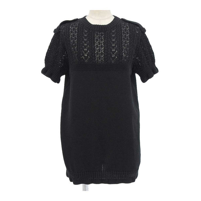 CHANEL
COCO Coco Button Openwork Knitting
Coco Mark Short Sleeve Cotton Knit