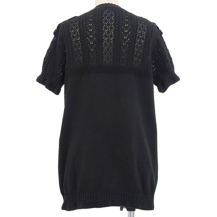 CHANEL
COCO Coco Button Openwork Knitting
Coco Mark Short Sleeve Cotton Knit