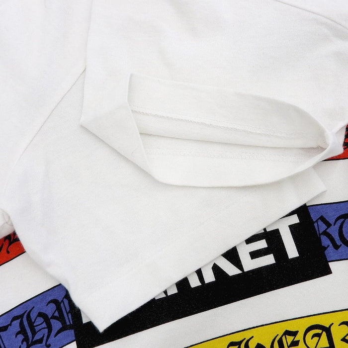 CHROME HEARTS 
COMME des GARÇONS DOVER STREET MARKET COTON 
COMME des GARÇONS DSM COLLABORATION ÉTIQUETTE DÉROULANTE T-SHIRT