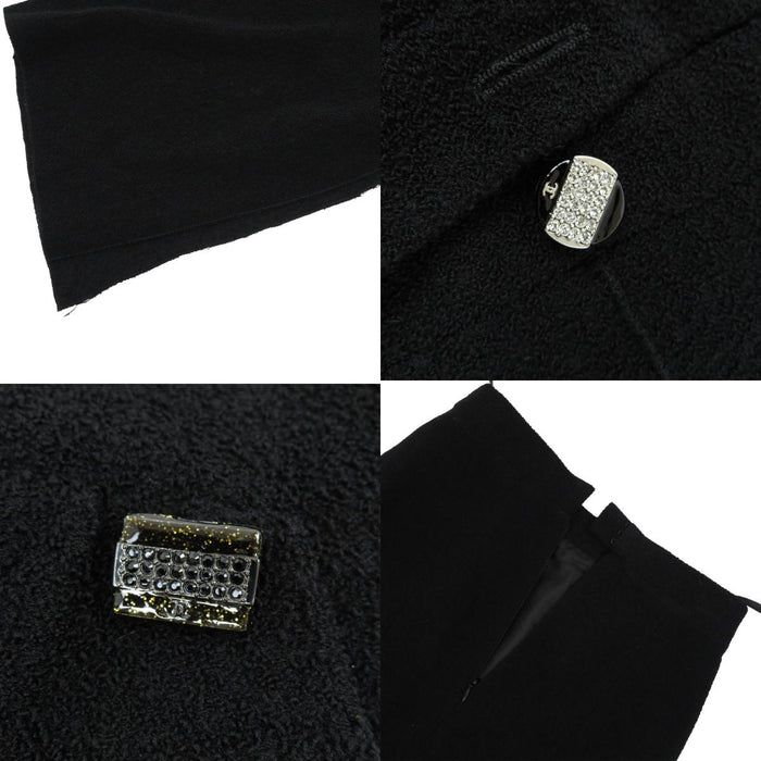 CHANEL
COCO CC Coco Button Rhinestone Silk Blend
Coco Mark Tweed Set Up