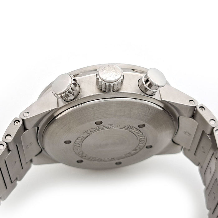 IWC 
Aquatimer Chronograph Overhauled 
With Warranty OH Completed