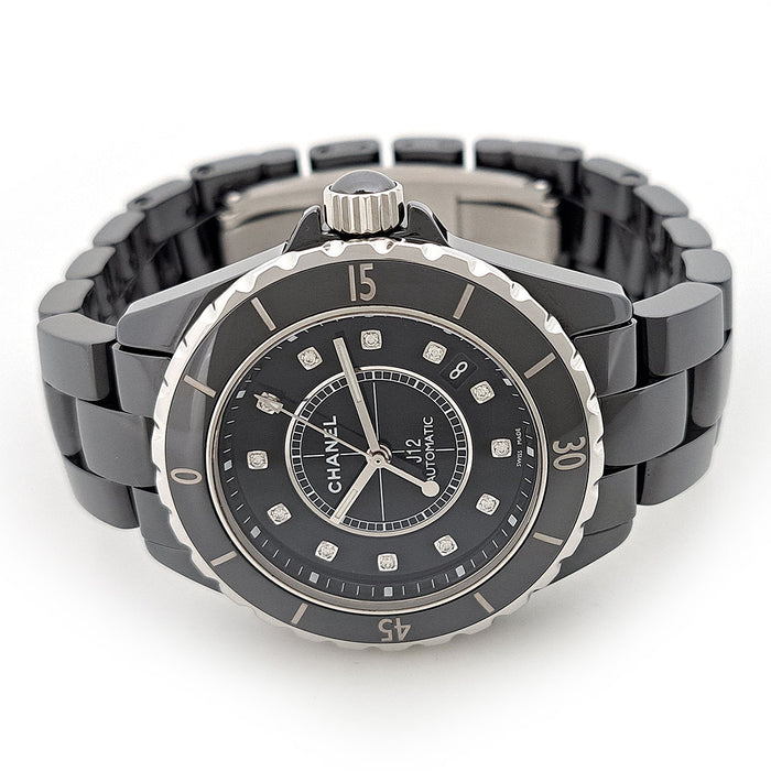 CHANEL 
J12　12Pダイヤ 
箱ギャラ付