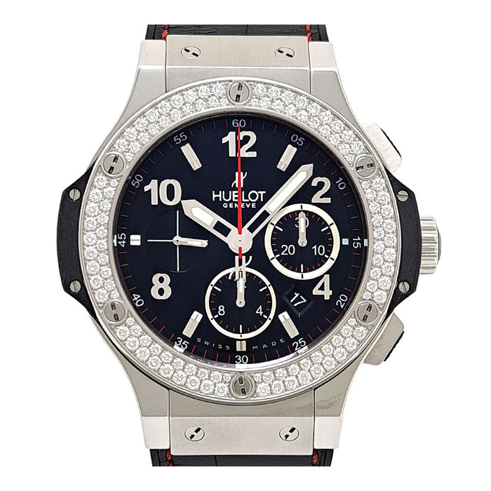 HUBLOT 
Big Bang Steel Diamond 
With Box and Warranty Card