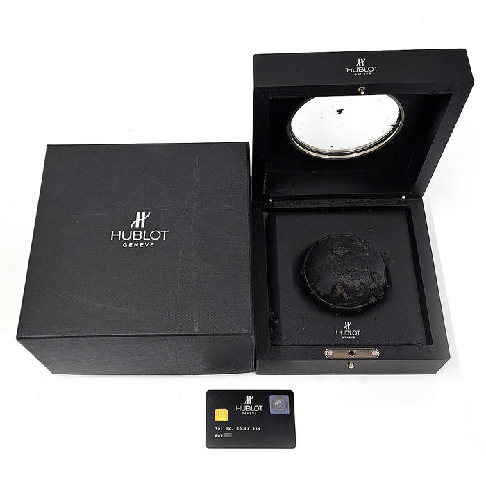 HUBLOT 
Big Bang Steel Diamond 
With Box and Warranty Card