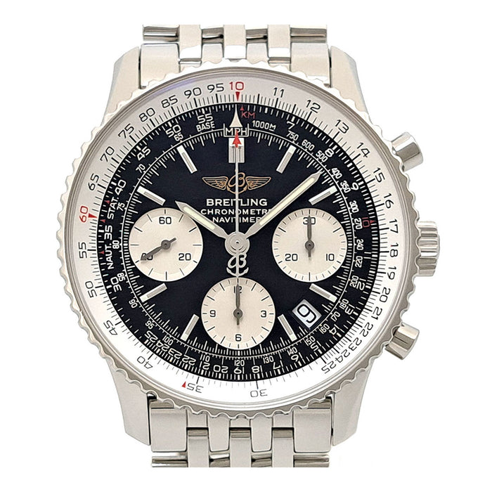BREITLING 
ナビタイマー　クロノグラフ 
箱ギャラ付
